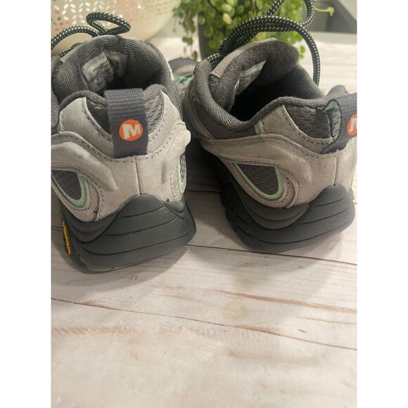 Merrell Shoes Women Moab 2 Low Waterproof in Drizzle Sz 7.5 - Picture 7 of 12
